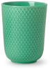 Lyngby Porcelaen Rhombe Color Becher - grün - 330 ml - Höhe 10,5 cm - Ø 8,5...