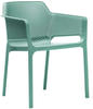 6er Spar-Set | Nardi Net Monoblock Stühle Outdoor - salice: Breite: 60,5 cm, Höhe: