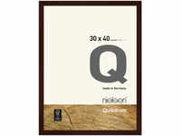 Nielsen Design Quadrum Holz-Bilderrahmen - Wengé - Rahmen: 32,2 x 42,2 cm -...