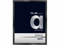 Nielsen Design Nielsen Alpha Aluminium-Bilderrahmen - eloxal- schwarz glanz -...