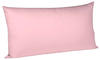 fleuresse Colours Kopfkissenbezug aus Mako-Satin - rosé - 40x80 cm