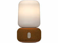 KREAFUNK aLOOMI Bluetooth Lautsprecher und LED-Lampe - orange - 10,8x10,8x19,2...
