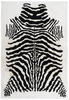 Kayoom Teppich Rabbit Animal - schwarz-weiß - 120x160 cm M2C4S-120-160-E