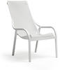 2er Spar-Set | Nardi Net Lounge Monoblock Stühle Outdoor - bianco: Breite: 61,5 cm,