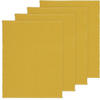 Linum UNI Tischset - 4er Set - mustard yellow E97 - 35x46 cm 06UNI80600E97