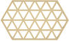 ZONE Denmark Triangles Untersetzer - warm sand - 24x13,8x0,7 cm 12430