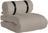 Karup Design BUCKLE-UP OUT Sessel - beige - Sessel: 95x70x60 cm, Bett: 200x70x17 cm
