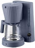 Alessi Plissé Filter-Kaffeemaschine - grey - 28x35 cm - Höhe 22,5 cm MDL14G