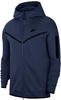 Nike CU4489-410, Nike Tech Fleece Full-Zip Hoodie - blau Herren