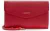 Lazarotti Bologna Leather Clutch Tasche Leder 23 cm red