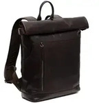 The Chesterfield Brand Mazara Business-Rucksack Leder 39 cm Laptopfach braun