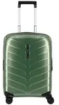 Samsonite Attrix 4 Rollen Kabinentrolley 55 cm mit Dehnfalte gr&uuml;n