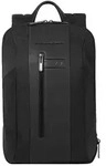 Piquadro Brief Daypack 43 cm Laptopfach schwarz