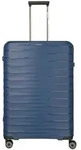 Travelite Mooby 4 Rollen Trolley L 77 cm blau