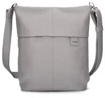 Zwei Mademoiselle.M Schultertasche 31 cm grau
