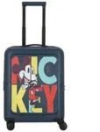 American Tourister Dashpop Disney 4 Rollen Kabinentrolley 55 cm mit Dehnfalte blau