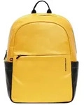 Mandarina Duck Eco Coated Daypack 42.5 cm Laptopfach gelb
