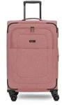 Redolz Essentials 12 MEDIUM 4-Rollen Trolley 67 cm mit Dehnfalte rosa