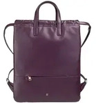 DuDu Ellesmere City Rucksack Leder 44 cm lila