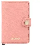 Secrid Miniwallet Kreditkartenetui RFID Schutz Leder 6.5 cm rosa