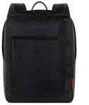 bugatti Clark Daypack Leder 42 cm Laptopfach schwarz