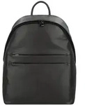 DuDu New York Daypack Leder 41 cm Laptopfach grau