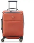 Delsey Paris Turenne Soft 4 Rollen Kabinentrolley 55 cm mit Dehnfalte orange