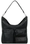 Liebeskind LK 204 Schultertasche Leder 42 cm schwarz