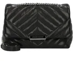 Armani Exchange Schultertasche 26 cm schwarz