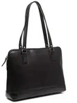 The Chesterfield Brand Selvino Schultertasche Leder 37 cm schwarz