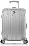 Heys Xtrak 4 Rollen Kabinentrolley S 55 cm mit Dehnfalte silberfarben