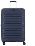 d&n Travel Line 4500 4 Rollen Trolley L 75 cm mit Dehnfalte blau