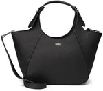 Boss Lenah Shopper Tasche Leder 23 cm schwarz