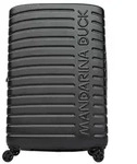 Mandarina Duck Flyduck 4 Rollen Trolley 75 cm mit Dehnfalte schwarz