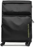 Mandarina Duck Zephyr 4 Rollen Trolley XL 83 cm mit Dehnfalte schwarz