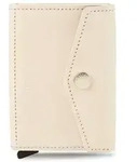 Secrid Enveloppe Geldb&ouml;rse RFID Schutz Leder 10 cm beige