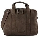 Marc O'Polo Aktentasche Leder 37 cm Laptopfach braun