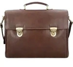 Picard Toscana Aktentasche Leder 42 cm Laptopfach braun