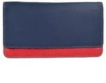 Mywalit Geldb&ouml;rse Leder 17 cm blau