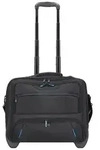 Lightpak 2 Rollen Businesstrolley 38 cm Laptopfach schwarz