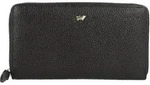 Braun B&uuml;ffel Asti Geldb&ouml;rse RFID Schutz Leder 19 cm schwarz