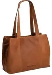The Chesterfield Brand Wax Pull Up Schultertasche Leder 36.5 cm braun