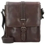 Leonhard Heyden Roma Umh&auml;ngetasche Leder 22 cm braun