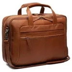 The Chesterfield Brand Wax Pull Up Aktentasche Leder 44 cm Laptopfach braun