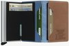 Secrid Slimwallet Indigo Kreditkartenetui RFID Leder 7 cm 3-sand