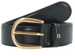 AIGNER Business G&uuml;rtel Leder 90 cm blau