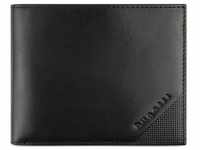 bugatti Nobile Geldbörse RFID Schutz Leder 12 cm schwarz