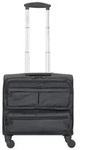 Lightpak Ronney 4-Rollen Businesstrolley 45 cm Laptopfach grau Lightpak Ronney 4-Rollen Businesstrolley 45 cm Laptopfach grau
