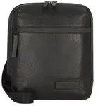 Jost Stockholm Umh&auml;ngetasche Leder 22 cm Laptopfach schwarz