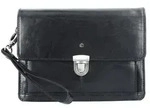 Esquire Toscana Handgelenktasche Leder 24,5 cm schwarz
